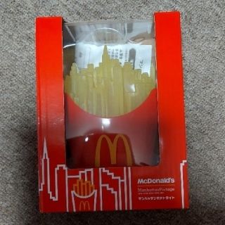 マクドナルド(マクドナルド)の【新品】McDonald's マクドナルド　マンハッタンポテトライト(ノベルティグッズ)