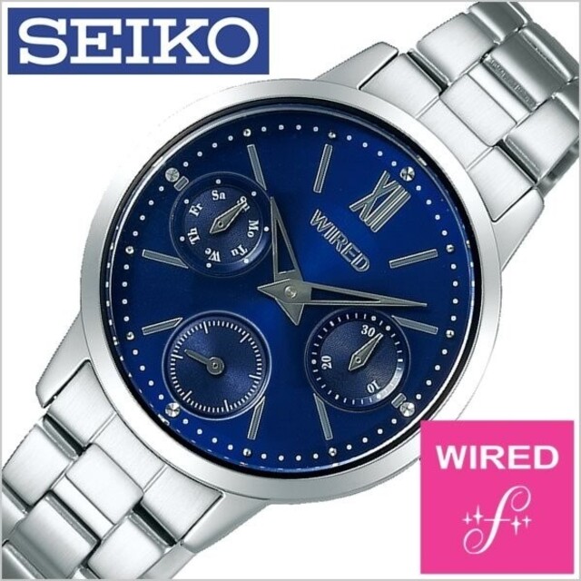 WIRED(ワイアード)の美品 セイコー  SEIKO WIRED f AGET405 レディースのファッション小物(腕時計)の商品写真