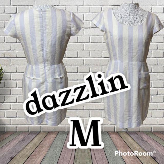 dazzlin(ダズリン)の❇️DAZZLIN❇️✴️縦ストライプワンピース✴️⚜️M⚜️ レディースのワンピース(ひざ丈ワンピース)の商品写真