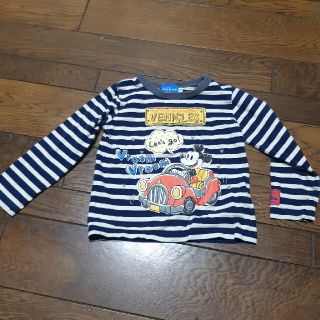 ディズニー(Disney)のディズニー ミッキー 長袖シャツ110(Tシャツ/カットソー)