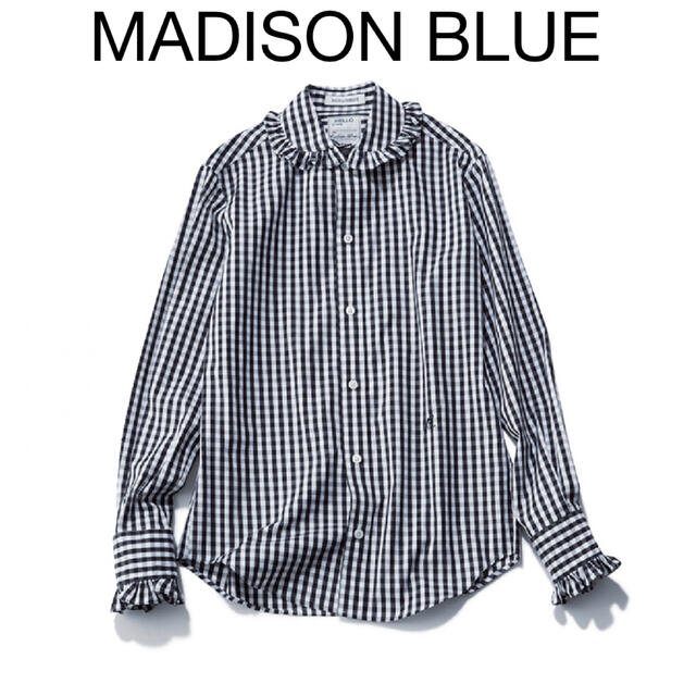 【タグ付未使用品】MADISON BLUE マディソンブルー  チェック シャツ