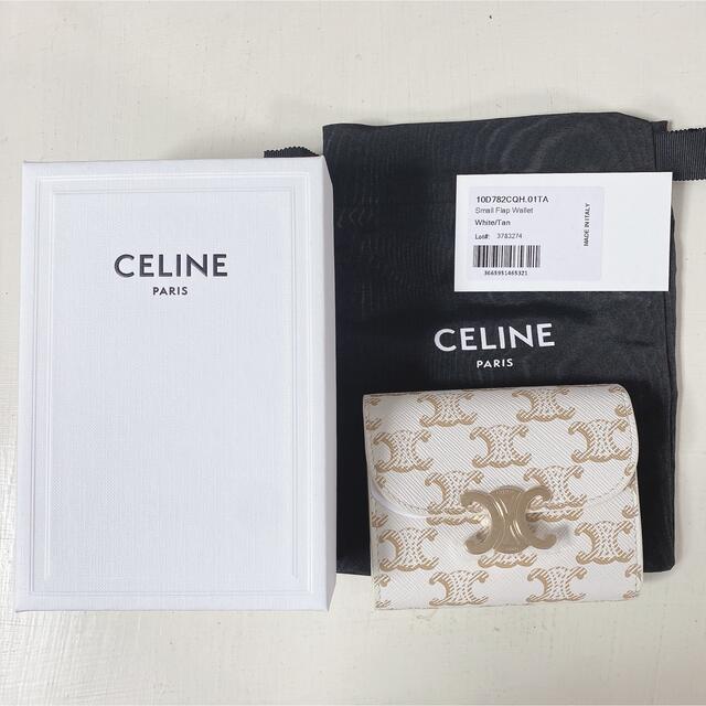 CELINE スモールトリオンフウォレット トリオンフキャンバス