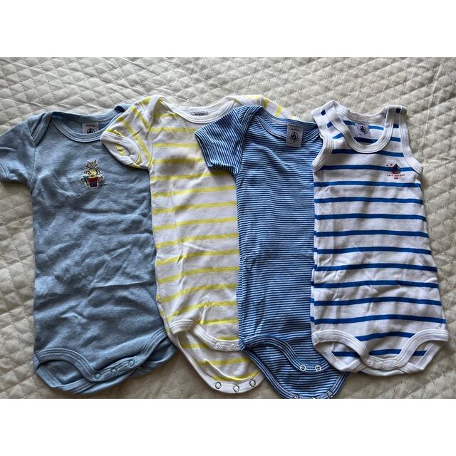 PETIT BATEAU(プチバトー)のベビー服 キッズ/ベビー/マタニティのベビー服(~85cm)(ロンパース)の商品写真