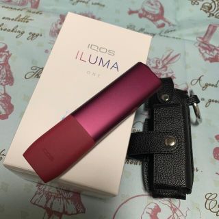 アイコス(IQOS)のiQOSイルマワン、持ち運びケース付き(タバコグッズ)