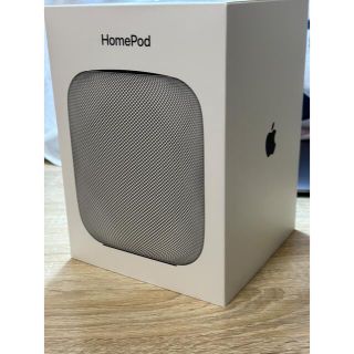 アップル(Apple)の【美品】Apple HomePod ブラック(スピーカー)