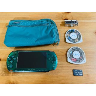 プレイステーションポータブル(PlayStation Portable)のプレイステーションポータブル　PSP-3000SG(携帯用ゲーム機本体)