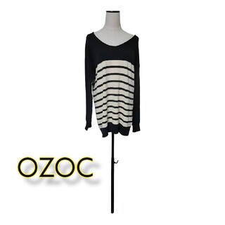 オゾック(OZOC)のOZOC Vネックオーバーサイズニット(ニット/セーター)