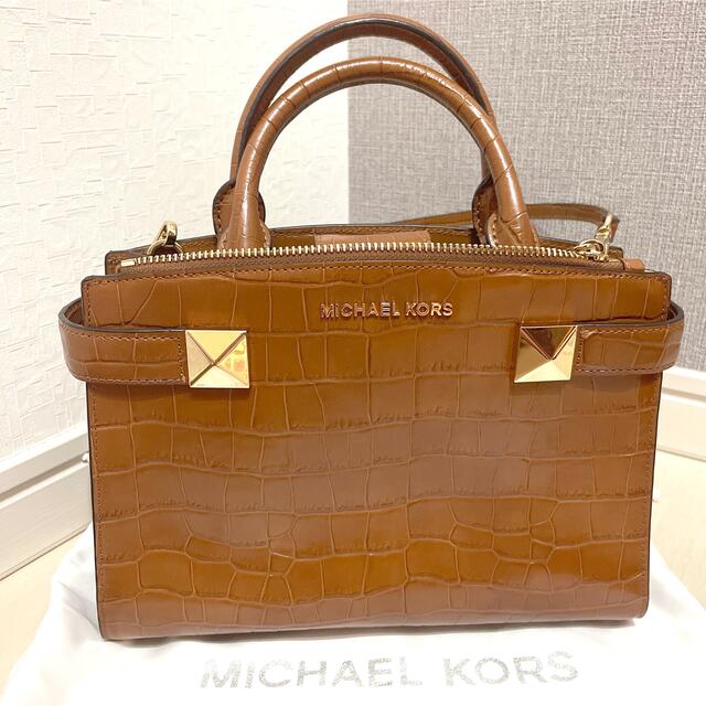 Michael Kors(マイケルコース)のマイケルコース　クロコダイル　クロコ　2wayバッグ　 レディースのバッグ(ハンドバッグ)の商品写真