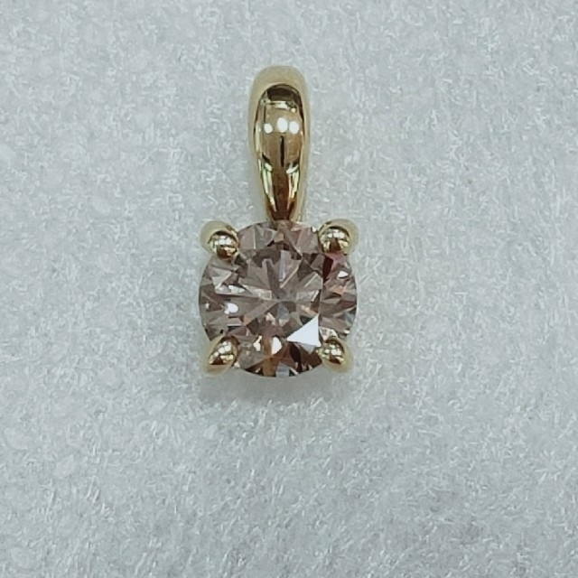 最終お値下げ☆美品☆K18YG ロシアンブラウンダイヤペンダントトップの ...