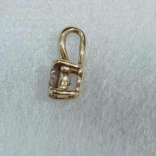 最終お値下げ☆美品☆K18YG ロシアンブラウンダイヤペンダントトップの ...