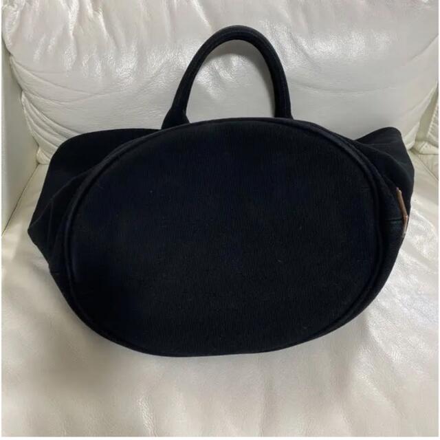 プラダ 2way トートバッグ ショルダー カナパ バケツ型 ブラック-