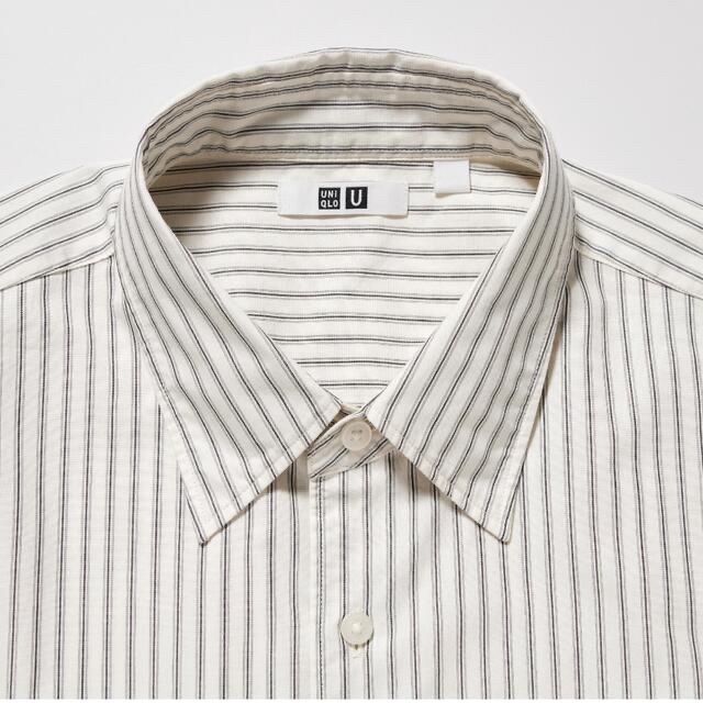 UNIQLO(ユニクロ)のUNIQLO U オーバーサイズシャツ NATURAL L メンズのトップス(シャツ)の商品写真