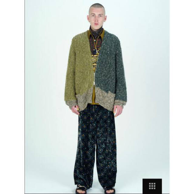 TOGA VIRILIS 19AW Velvet print Pants