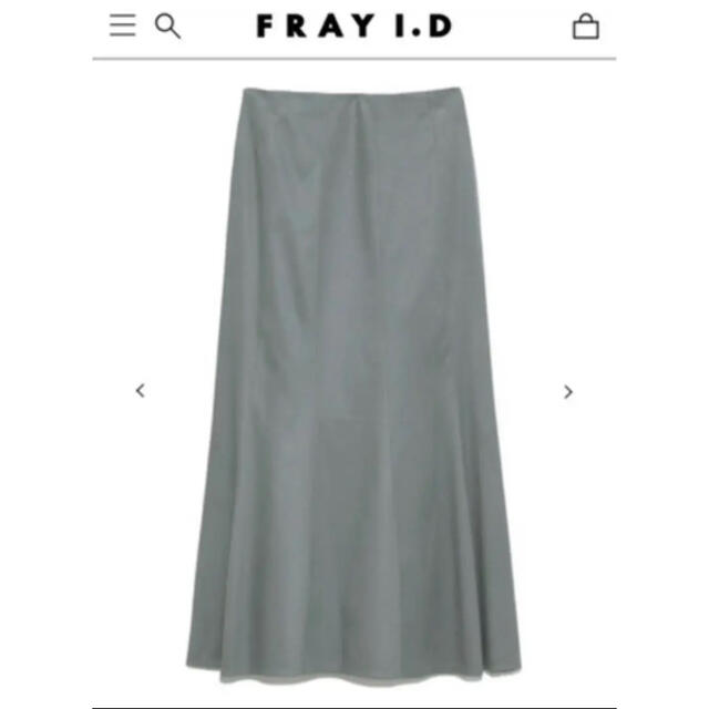 FRAY I.D(フレイアイディー)のFRAY I.D フェイクレザー マーメイドスカート 大人女子 美品 ミント レディースのスカート(ロングスカート)の商品写真