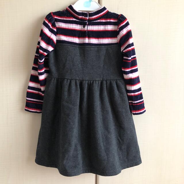 anyFAM(エニィファム)のanyfam ガール　切り替えワンピース　100cm キッズ/ベビー/マタニティのキッズ服女の子用(90cm~)(ワンピース)の商品写真