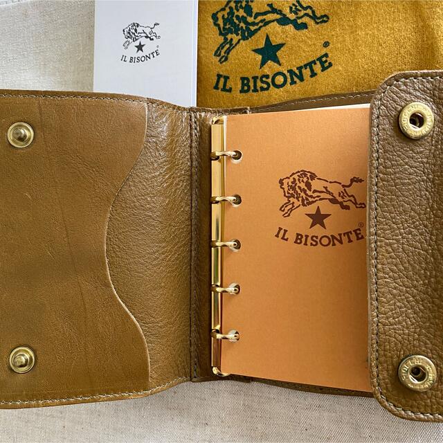 IL BISONTE - イルビゾンテ IL BISONTE 手帳カバー レザー 革 鉛筆付 5 ...