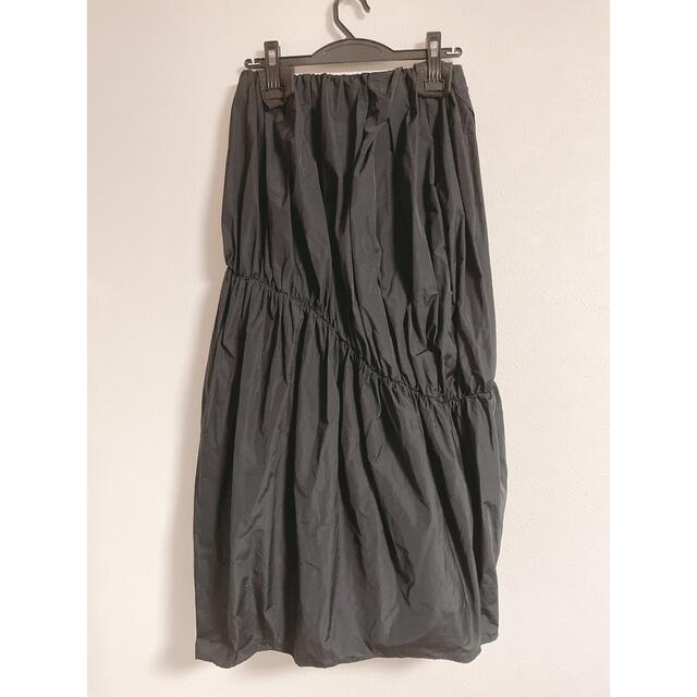 mame(マメ)のTHINGS THAT MATTER スカート　ブラック レディースのスカート(ロングスカート)の商品写真