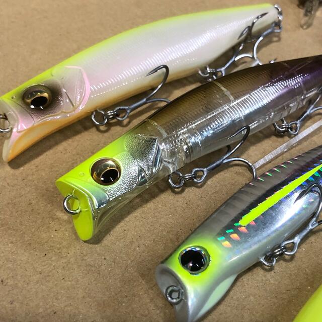 Megabass(メガバス)のシーバス用ルアー10点セット 使用済 メガバスやアイマなど スポーツ/アウトドアのフィッシング(ルアー用品)の商品写真