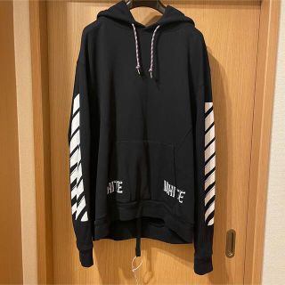 オフホワイト(OFF-WHITE)の【ゆう様専用】OFF-WHITE 15AW プリントパーカー(パーカー)