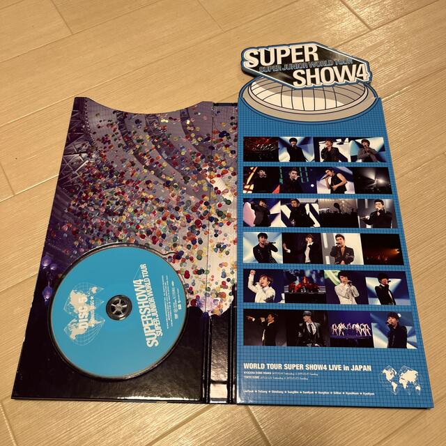 SUPER　JUNIOR　WORLD　TOUR　SUPER　SHOW4　LIVE