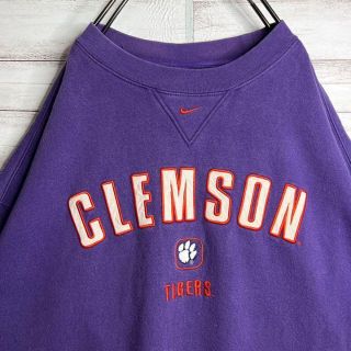【入手困難!!】ナイキ ✈︎刺繍ロゴ CLEMSON アーチロゴ ゆるだぼ