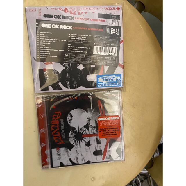 ONE OK ROCK  Luxury Disease   CD DVD