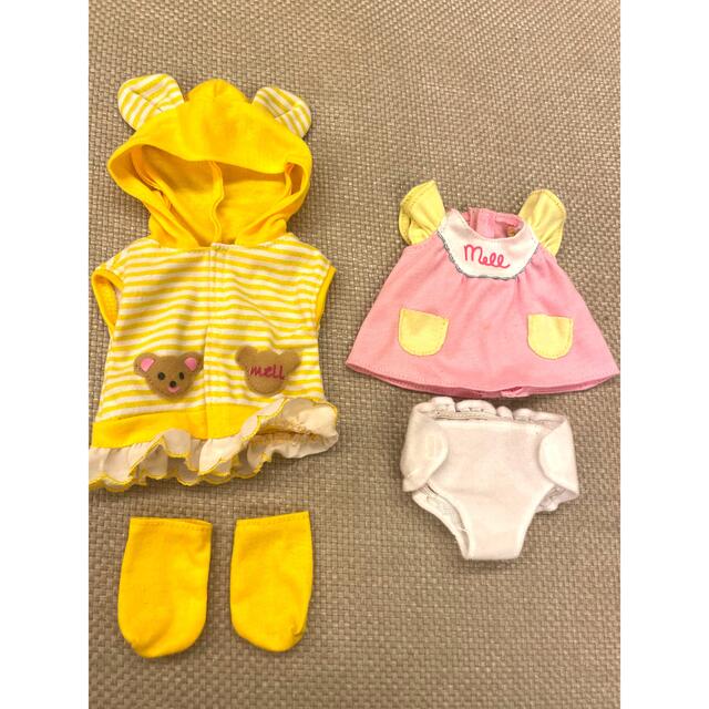 メルちゃんの洋服2枚セット キッズ/ベビー/マタニティのおもちゃ(ぬいぐるみ/人形)の商品写真