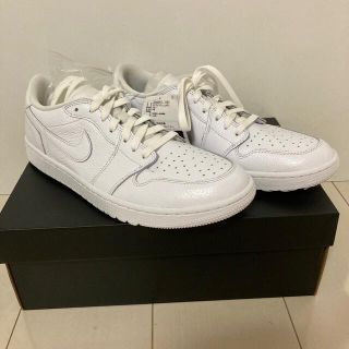 ナイキ(NIKE)のNike Air Jordan 1 Low Golf  Triple White(シューズ)