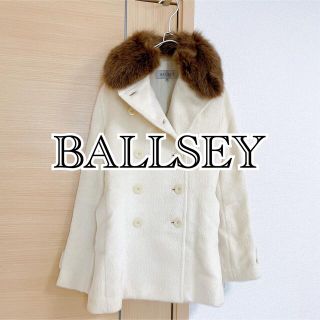 ボールジィ(Ballsey)のボールジー BALLSEY トゥモローランド コート アルパカ混 ファー付き(その他)