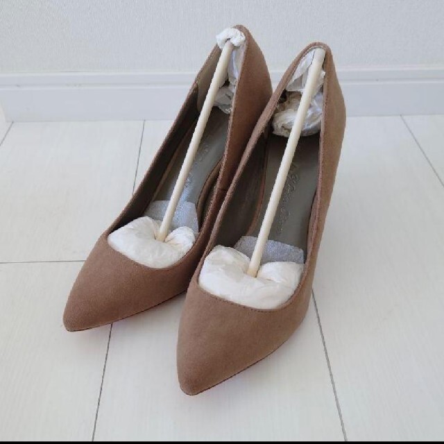 TSURU by Mariko Oikawa(ツルバイマリコオイカワ)のツルバイマリコオイカワ ブラウン系 スウェード パンプス 39 新品 レディースの靴/シューズ(ハイヒール/パンプス)の商品写真