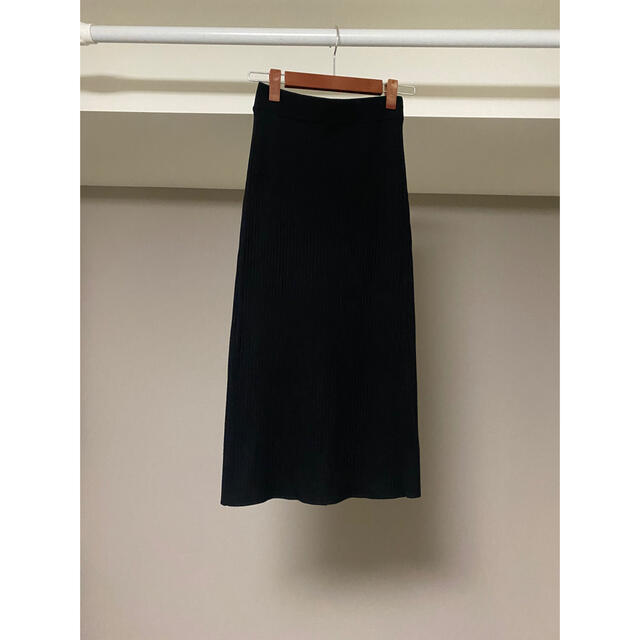 UNIQLO(ユニクロ)のユニクロ　リブスカート レディースのスカート(ロングスカート)の商品写真