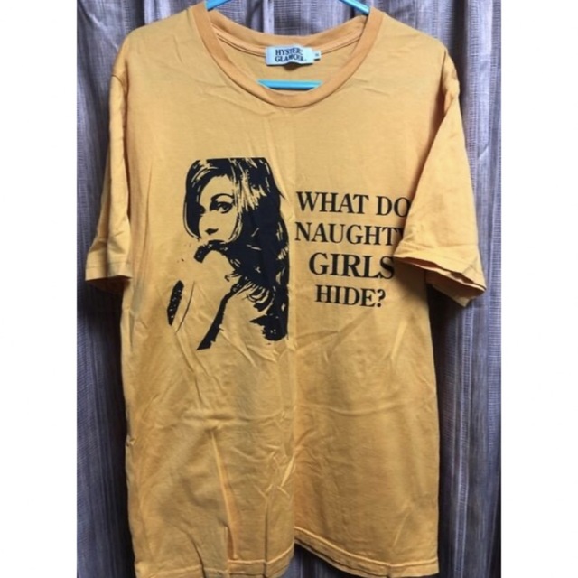 HYSTERIC GLAMOUR(ヒステリックグラマー)のユウ様専用★ヒステリックグラマー★ Tシャツ パープル/イエロー 2点 メンズのトップス(Tシャツ/カットソー(半袖/袖なし))の商品写真