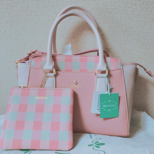 MISCH MASCH スプモーネ ポーチ付き2WAY ショルダー 手提バッグ♡ 4