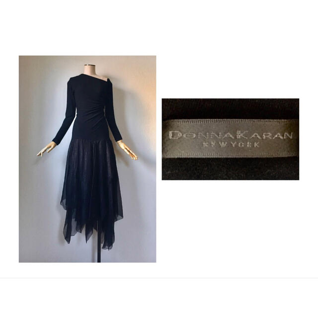 DONNA KARAN COLLECTION TULLE DRESS ワンピース