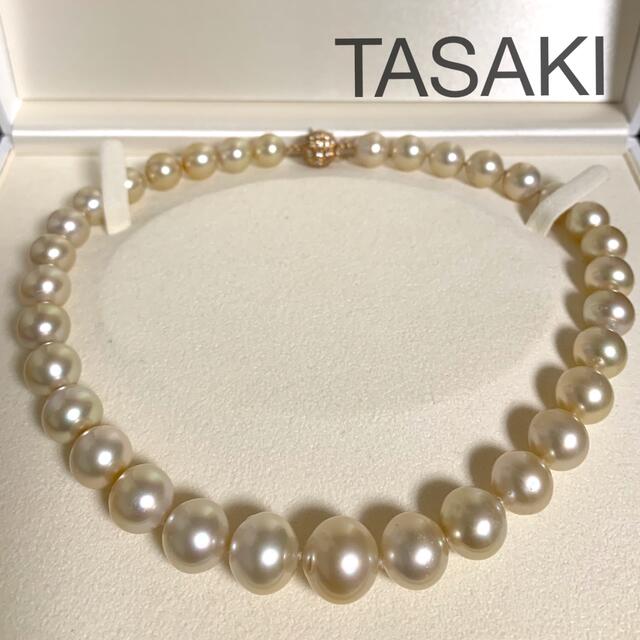 【美品】Tasakiゴールデンパール14.7cmダイヤモンド0.73ct18k