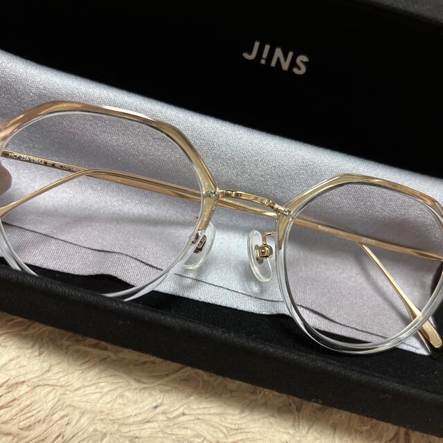 JINS(ジンズ)の度なし　だて眼鏡　サングラス レディースのファッション小物(サングラス/メガネ)の商品写真