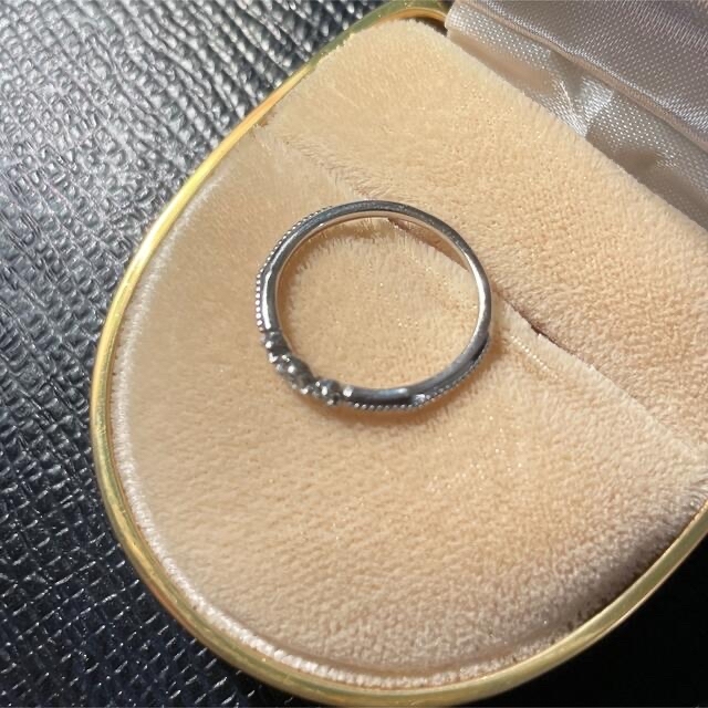 ダイヤモンド × プラチナ リング♡ レディースのアクセサリー(リング(指輪))の商品写真