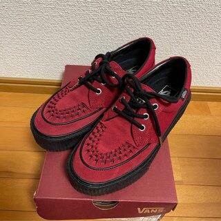 ヴァンズ(VANS)のVANS クリーパーズ　レッド(スニーカー)