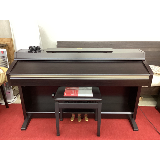 ヤマハ電子ピアノCLP230クッション交換ペダルSW修理清掃完了大阪市迄納品設置