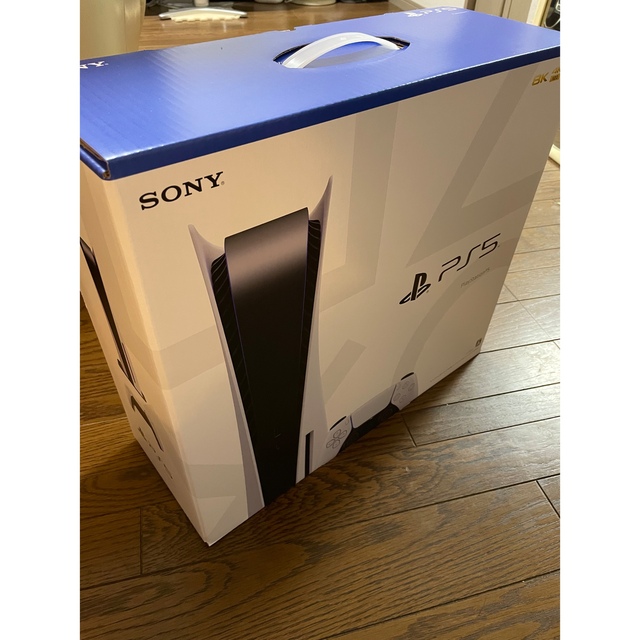 PlayStation(プレイステーション)のSONY PlayStation5 CFI-1200A01 エンタメ/ホビーのゲームソフト/ゲーム機本体(家庭用ゲーム機本体)の商品写真