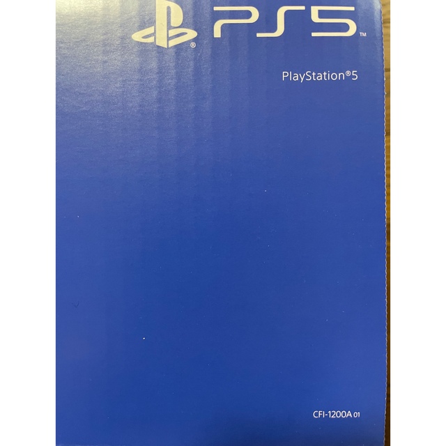 PlayStation(プレイステーション)のSONY PlayStation5 CFI-1200A01 エンタメ/ホビーのゲームソフト/ゲーム機本体(家庭用ゲーム機本体)の商品写真