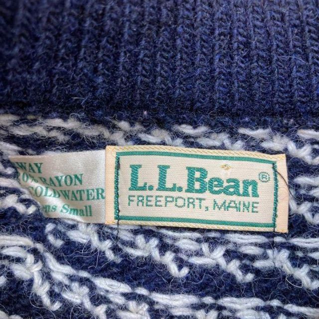 L.L.Bean(エルエルビーン)のエルエルビーン バーズアイ ニット セーター メンズのトップス(ニット/セーター)の商品写真