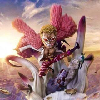 ワンピース ドフラミンゴ ガレージキット ワーコレ フィギュア 塗装