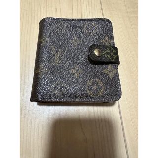 ルイヴィトン(LOUIS VUITTON)のルイヴィトン モノグラム コンパクトジップ 折り財布 (財布)