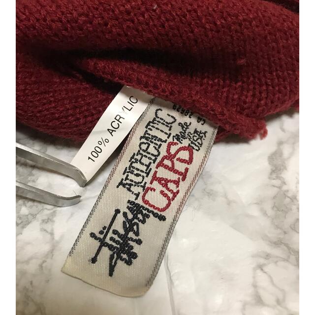 USA製 Old Stussy 80s ヴィンテージ ビーニー ニット帽 【超目玉】 www