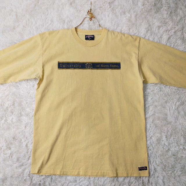 JANSPORT - レア 90s US輸入 長袖スウェット JANSPORT ノートルダム JANSPORT - レア 90s US輸入 長袖スウェット JANSPORT ノートルダム