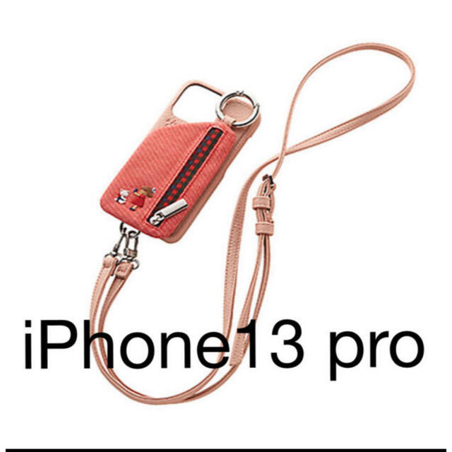 familiar(ファミリア)のiPhone 13pro ファミリア　familiar ajew ピンク スマホ/家電/カメラのスマホアクセサリー(iPhoneケース)の商品写真