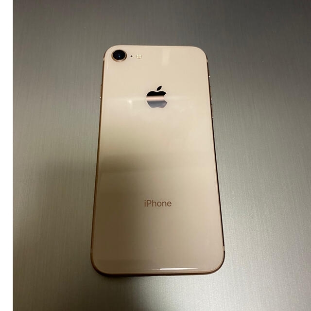 iPhone8  simフリー　ロック解除品 スマホ/家電/カメラのスマートフォン/携帯電話(スマートフォン本体)の商品写真