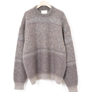 ワンエルディーケーセレクト(1LDK SELECT)のYOKE ROTHKO BORDER CREW NECK carol別注 3(ニット/セーター)