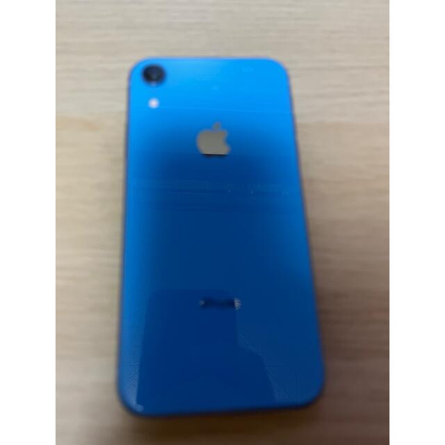 iPhone XR 128GB SIMフリー　ブルースマートフォン本体